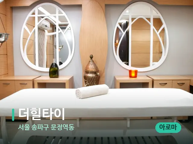 서울 송파구 문정역동 더힐타이 — 스파 마사지 베드