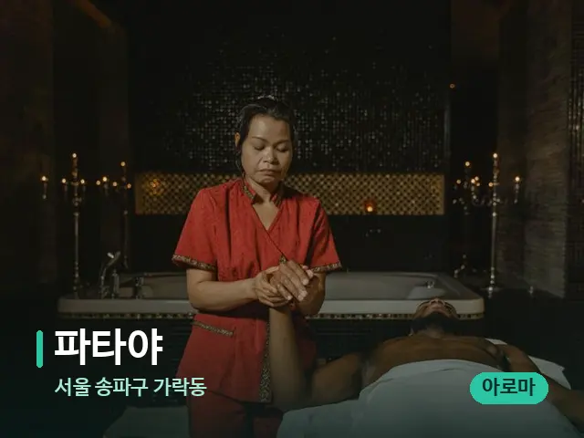 서울 송파구 가락동 파타야 — 스파 마사지 베드
